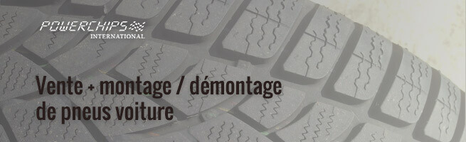 Vente + montage pneu
